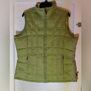 Woolrich Olive Quilted Vest